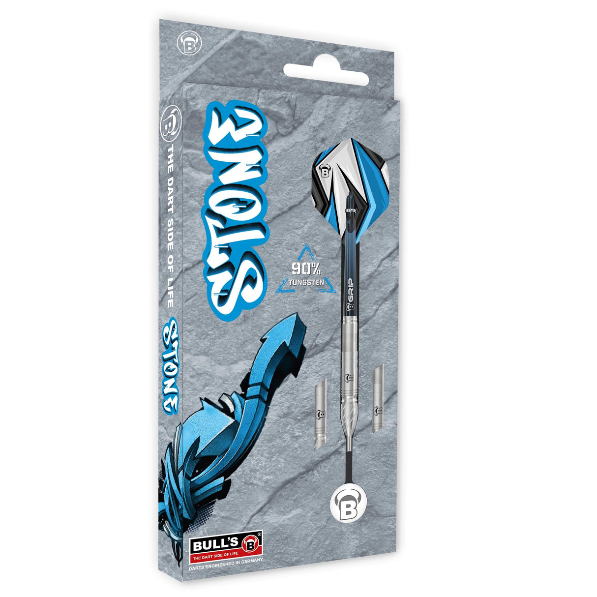 BULL'S Stone Darts - Steel Tip - 90% Tungsten - S1