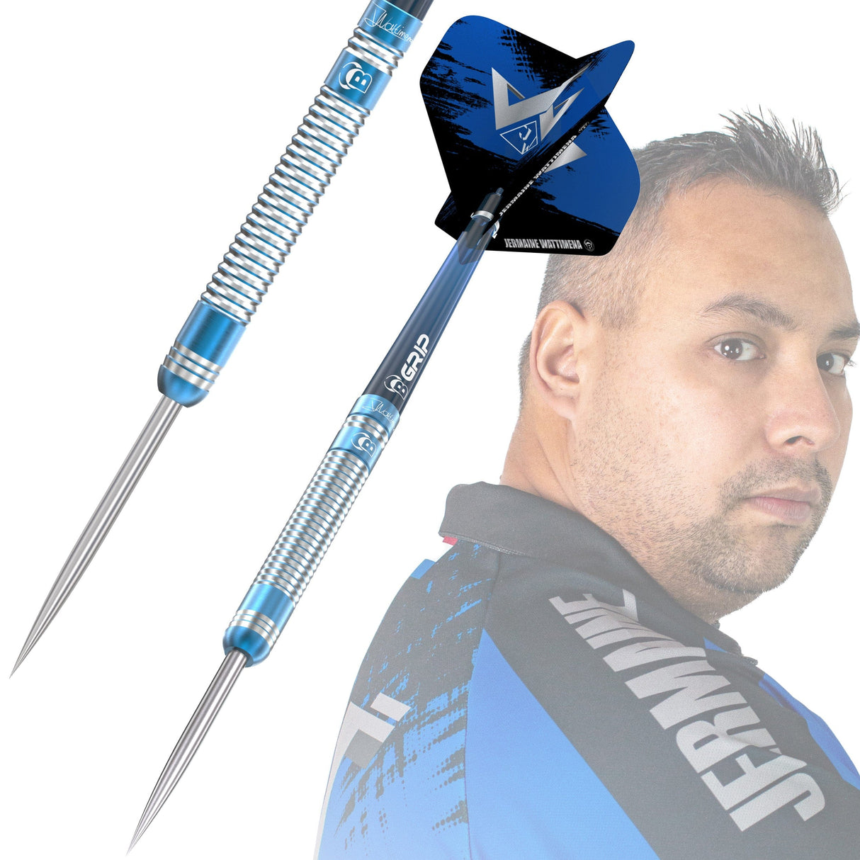 BULL'S Jermaine Wattimena Darts - Steel Tip - 90% Tungsten - G3