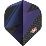 Bulls Series 100 Dart Flights - 100 Micron - Standard No2 - Lightning Blue