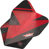 Bulls Series 100 Dart Flights - 100 Micron - Standard No2 - Lightning Red