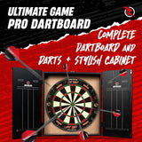 Ruthless Animal Home Darts Centre - Hotshot Dartboard in Cabinet - Eagle