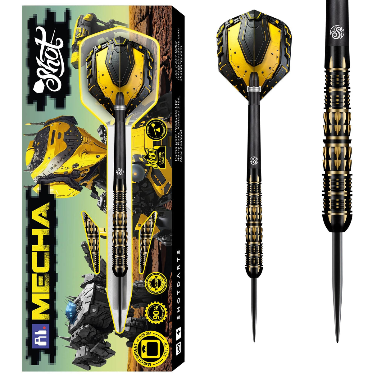 Shot AI Darts - Steel Tip - Mecha 22g