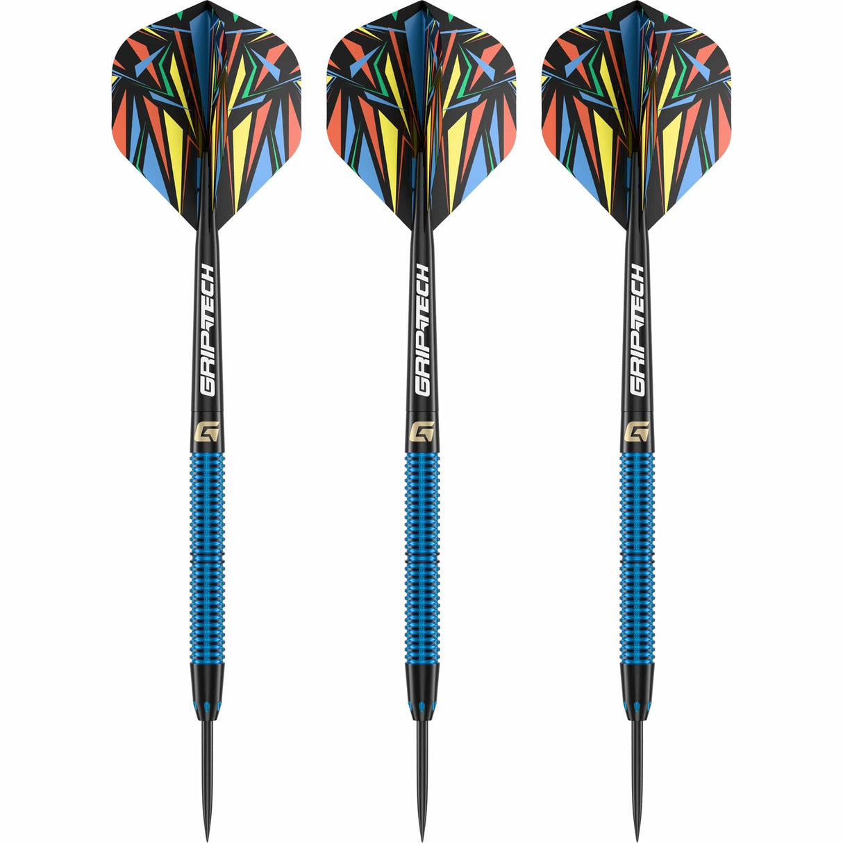 Goat Athlete Darts - Steel Tip - Brass - Blue - 12g