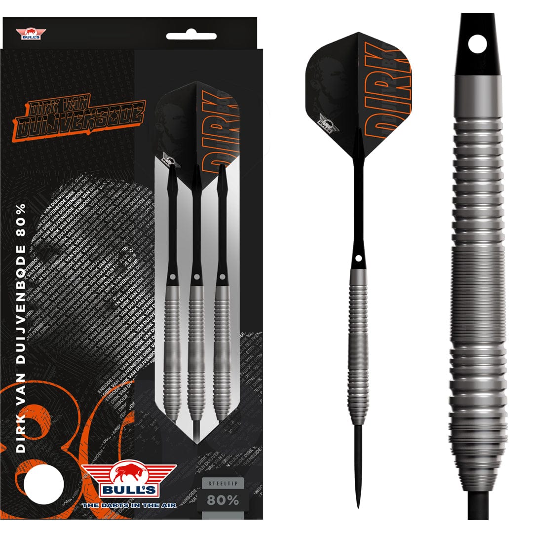 Bulls Dirk van Duijvenbode Darts - Steel Tip - 80% Tungsten