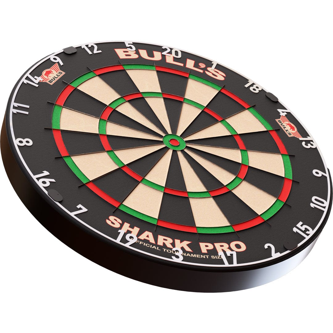 Bulls Domus Dartboard Set - Professional - Shark Board, Surround and Darts