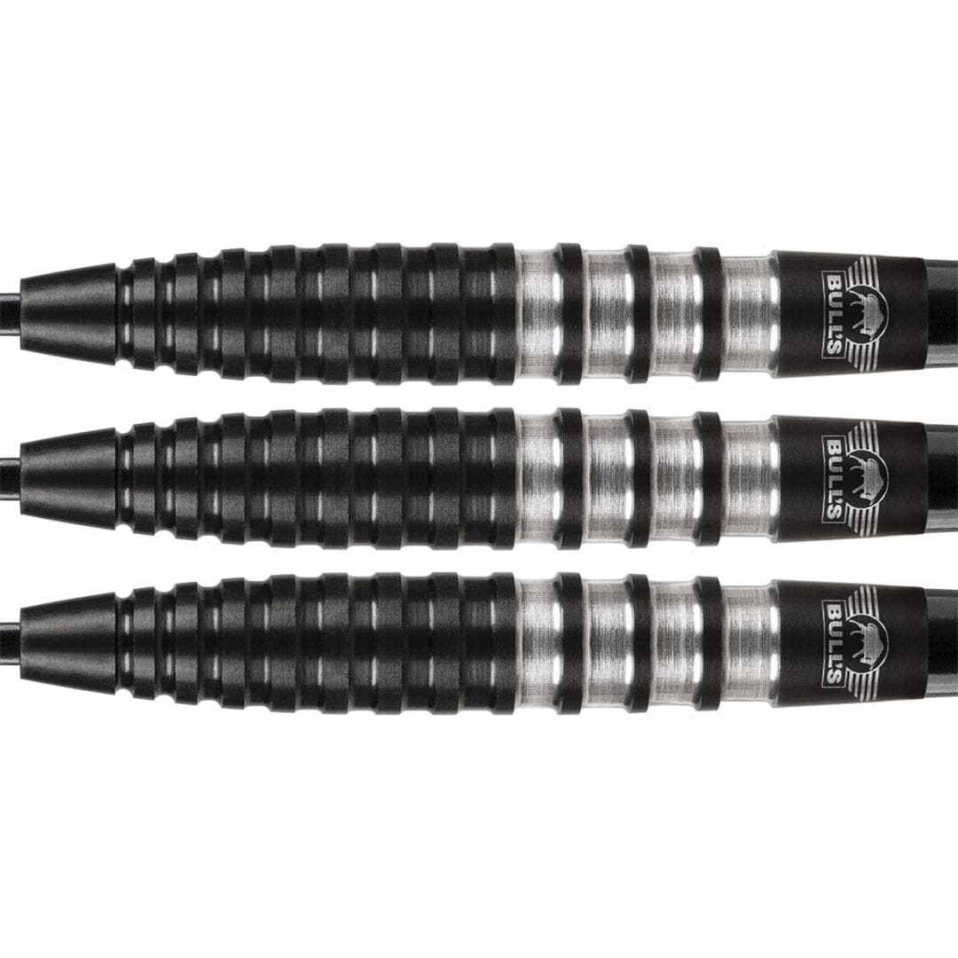 Bulls Black Lightning Darts - Steel Tip - 90% Tungsten