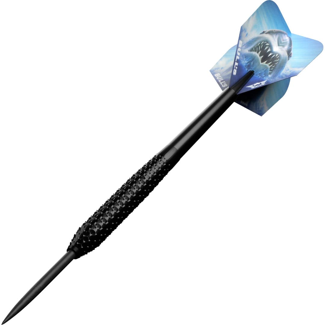 Bulls Shark Pro Black Darts - Steel Tip - 90% Tungsten