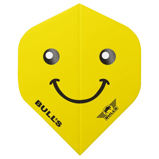 Bulls Powerflite Dart Flights - 100 - Std - Smiley