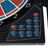 BULL'S Lightning RB Electronic Dartboard - Soft Tip - inc. 2 sets of darts