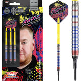 Bulls Ricky Evans Darts - Soft Tip - 90% - Rapid - Red & Blue 20g