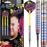 Bulls Ricky Evans Darts - Soft Tip - 90% - Rapid - Red & Blue 20g