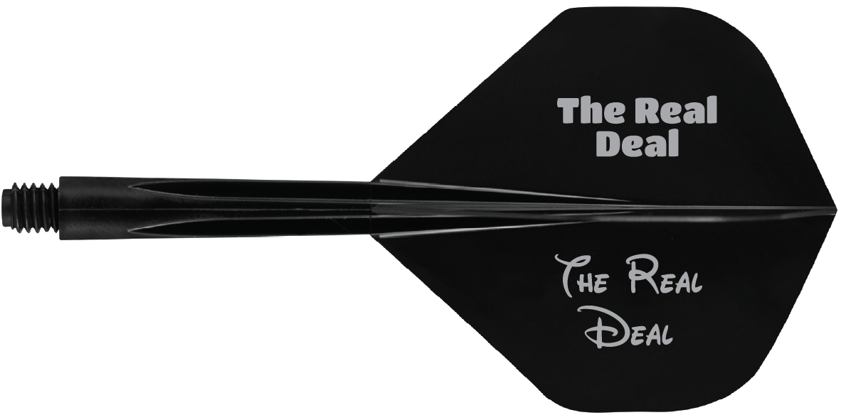 Condor AXE Dart Flights - Standard - Black