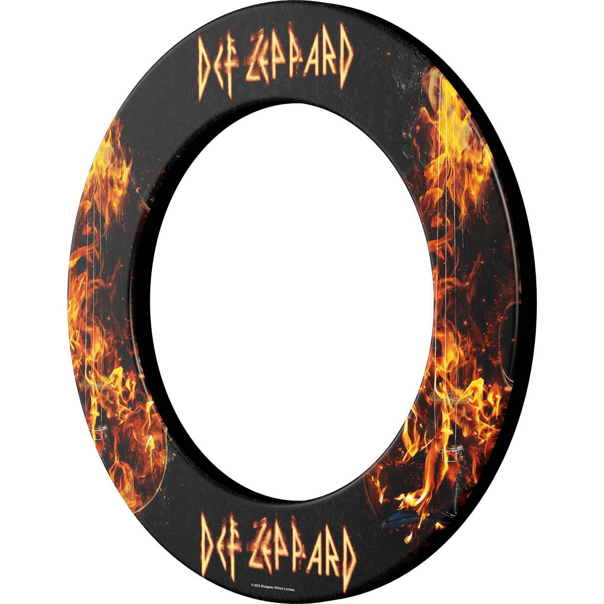 Def Leppard Dartboard Surround - Official Licensed - S4 - Professional - Flames