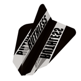 Ruthless - Clear Panel - Dart Flights - 100 Micron - Fantail