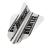 Ruthless - Clear Panel - Dart Flights - 100 Micron - Fantail