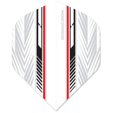 Designa Racing Flights - Standard No2 - 100 Micron - Red & Black