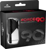 Mission Force 90 - New Moulded Flight & Shaft System - Black - Standard No2