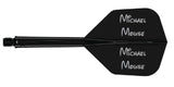 Mission Force 90 - New Moulded Flight & Shaft System - Black - Standard No6