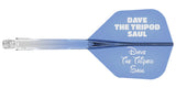 Mission Force 90 - New Moulded Flight & Shaft System - Standard No2 - Gradient - Transparent Blue