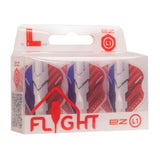 L-Style EZ L-Flights - Integrated Champagne Ring - L1EZ - V Series Type B - France - Clear White