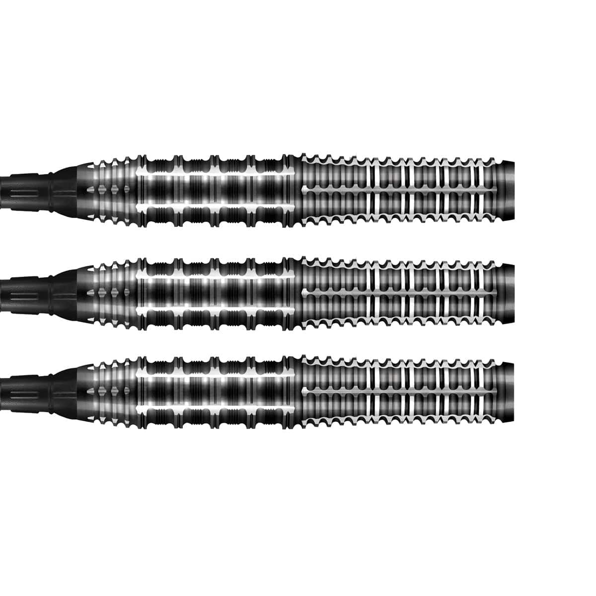 Shot Gnarly Darts - Soft Tip - 90% Tungsten - Rippah - 20g