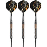 Mission Horus Darts - Soft Tip - 97.5% Tungsten - Black & Bronze Electro