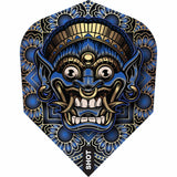 Shot Tribal Weapon Dart Flights - 100 Micron - Standard No6 - Java