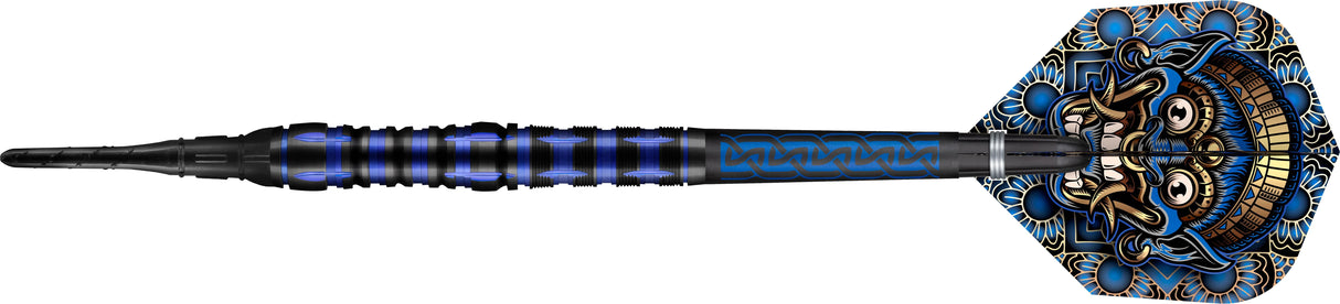 Shot Tribal Weapon Darts - Soft Tip - 90% Tungsten - Java