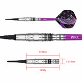 One80 Jelle Klaasen Darts - Soft Tip - 90% Tungsten - V2 - 18g