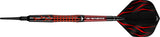 Mission Lava Darts - Soft Tip - 95% Tungsten - Black & Red Electro