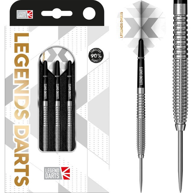 Legend Darts - Steel Tip - 90% Tungsten - Pro Series - V31 - Front Milled