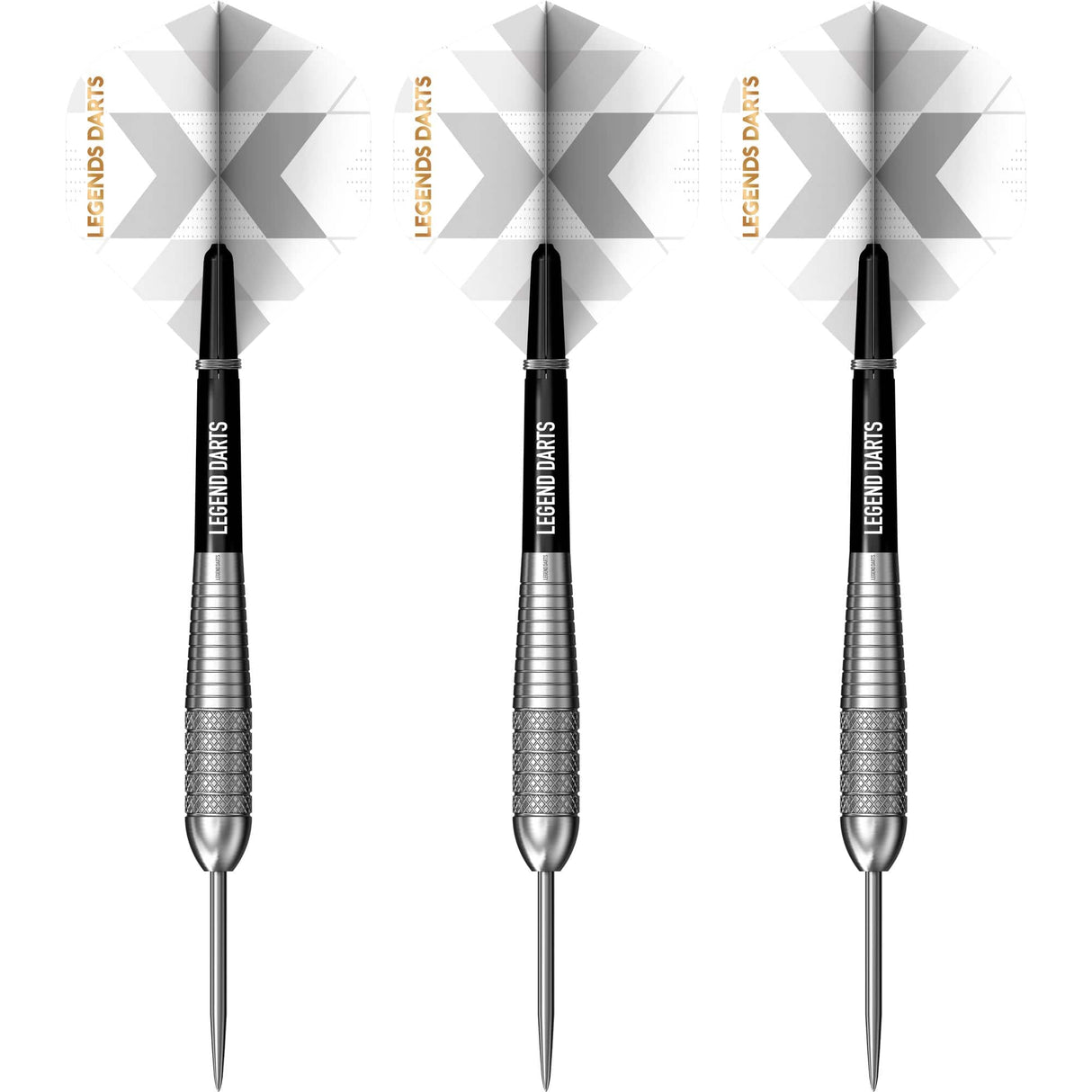 Legend Darts - Steel Tip - 90% Tungsten - Pro Series - V33 - 5 Ring Knurl