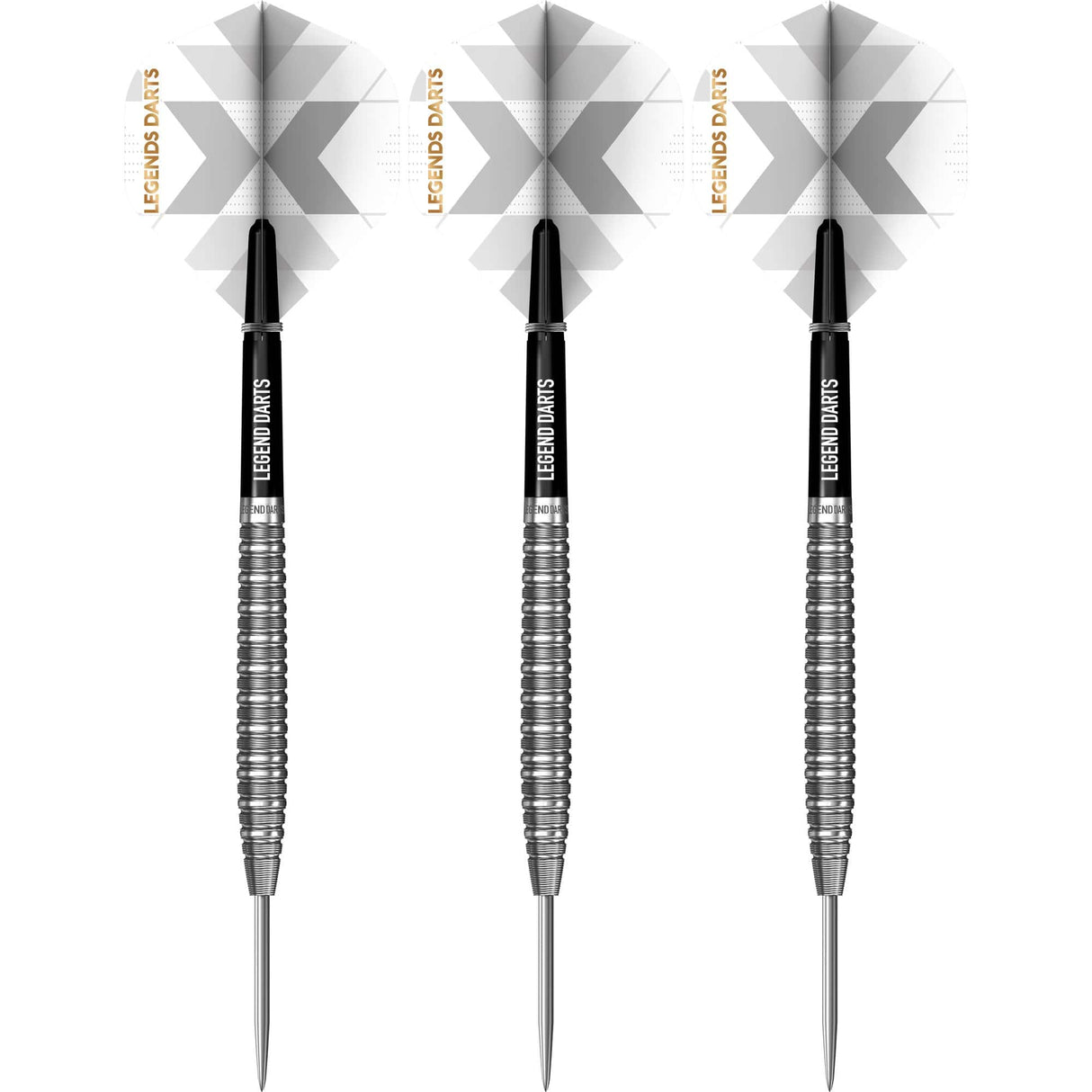 Legend Darts - Steel Tip - 90% Tungsten - Pro Series - V37 - Micro Grip Torpedo