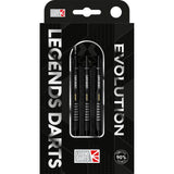 Legend Darts - Steel Tip - Evolution Series - B09 - Black - Knurled Bomb