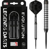 Legend Darts - Steel Tip - Evolution Series - B11 - Black - Wide Ring