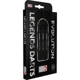 Legend Darts - Steel Tip - Evolution Series - B16 - Black - Straight