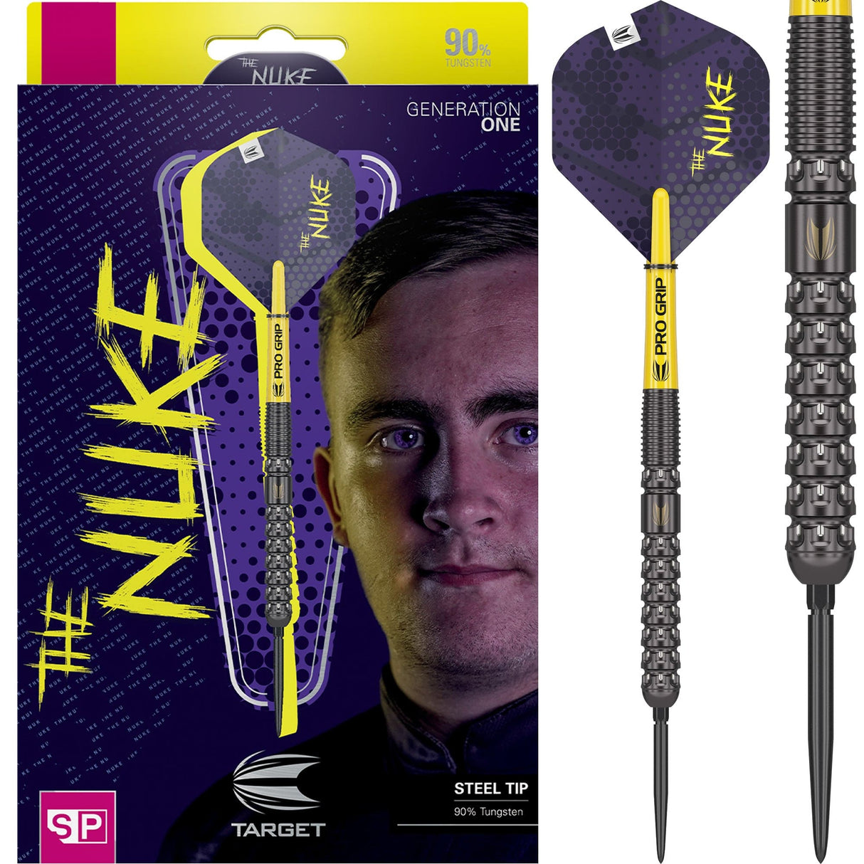 Target Luke Littler Darts - Steel Tip - 90% Tungsten - G1 - SP