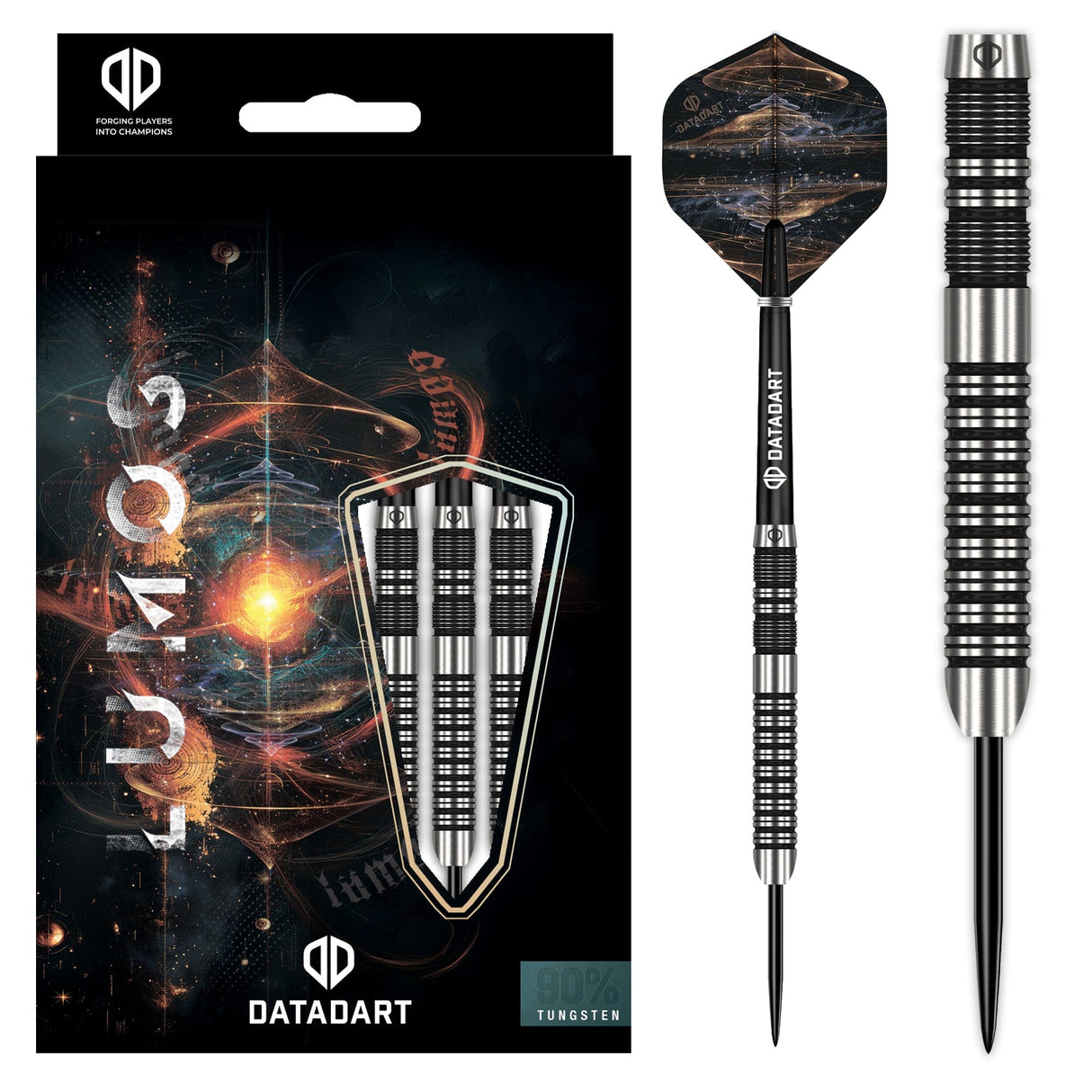 Datadart Lumos Darts - Steel Tip - 90% Tungsten