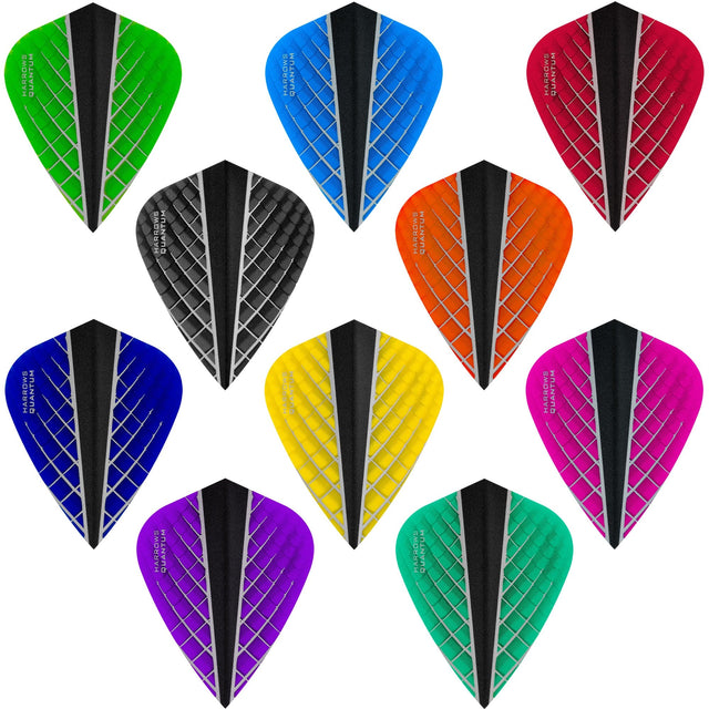 *Harrows Quantum X Dart Flights - 100 Micron - Kite