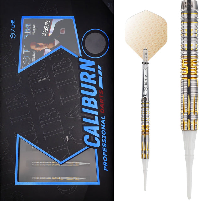 Caliburn Players Darts - Soft Tip - 95% Tungsten - Maverick G2 - 20g