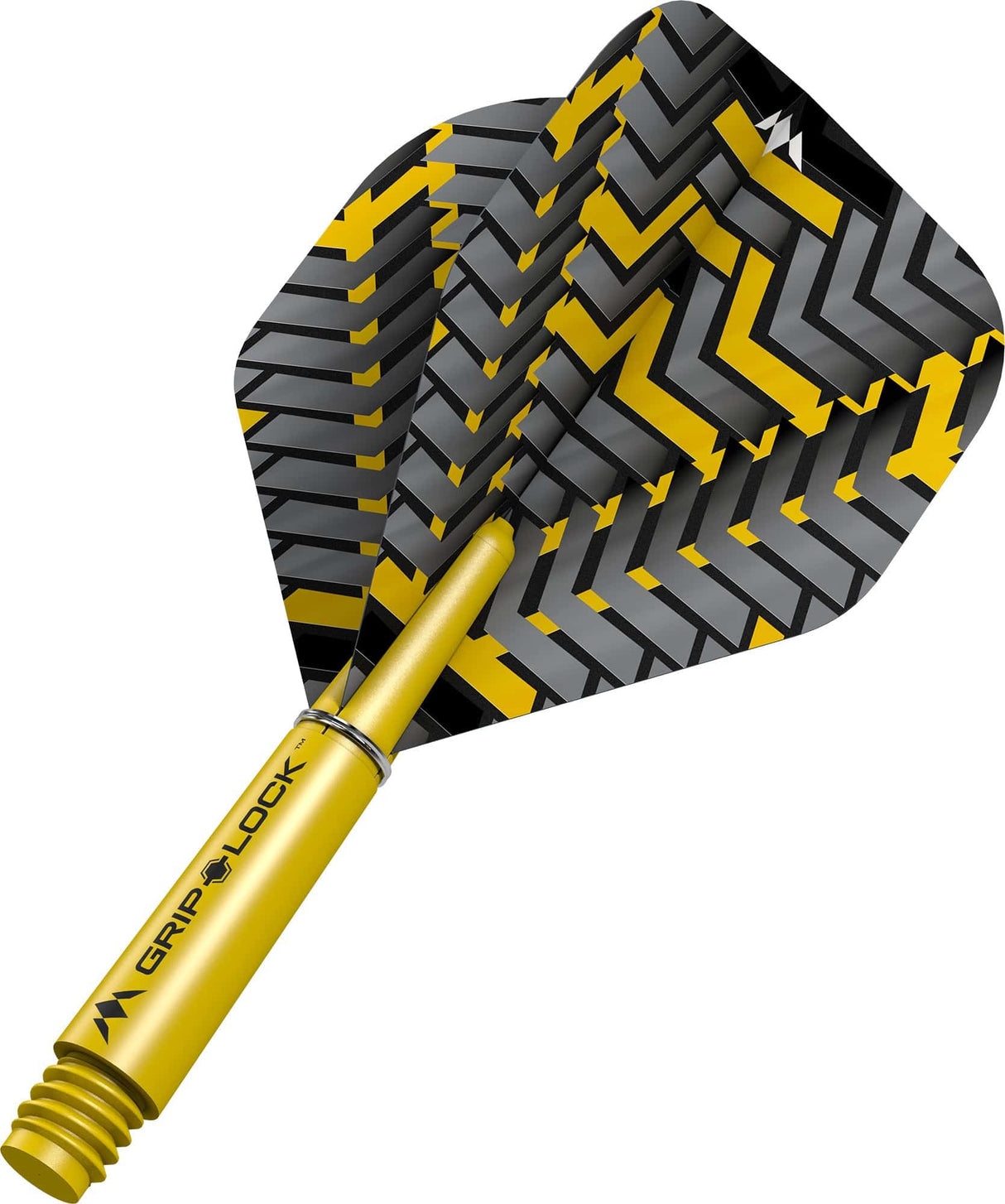 Mission Vex Dart Flights Combo With Griplock Shafts Yellow / Short