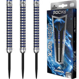 Mission Josh Rock v2 Darts - Steel Tip - 95% - Silver & Blue PVD