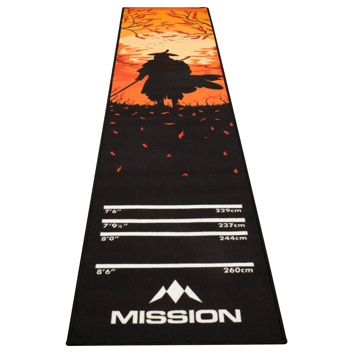 Mission Carpet Darts Mat - Non Slip Back - 290cm x 60cm - Ronin