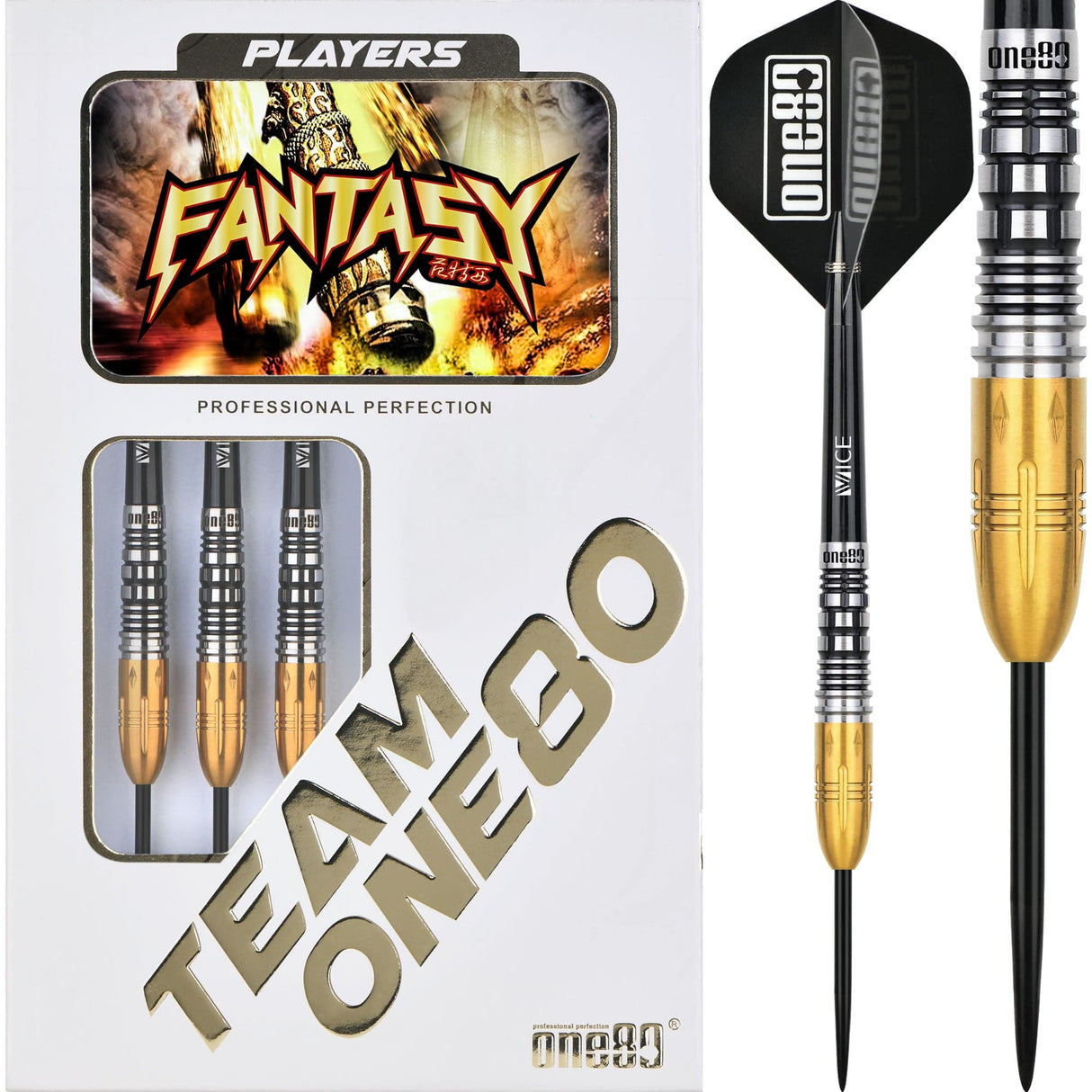 One80 Fan Texi Darts - Steel Tip -  Fantasy