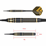 One80 Mobilizer Darts - Soft Tip - Brass - M01 - 18g