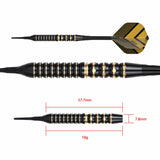 One80 Mobilizer Darts - Soft Tip - Brass - M03 - 18g