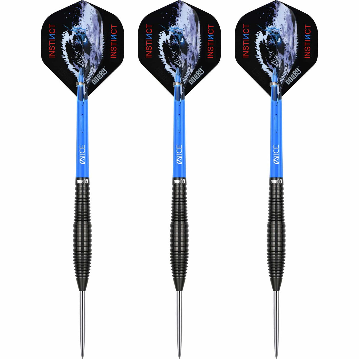 One80 Nighthunter Darts - Steel Tip - 90% Tungsten - Endurance