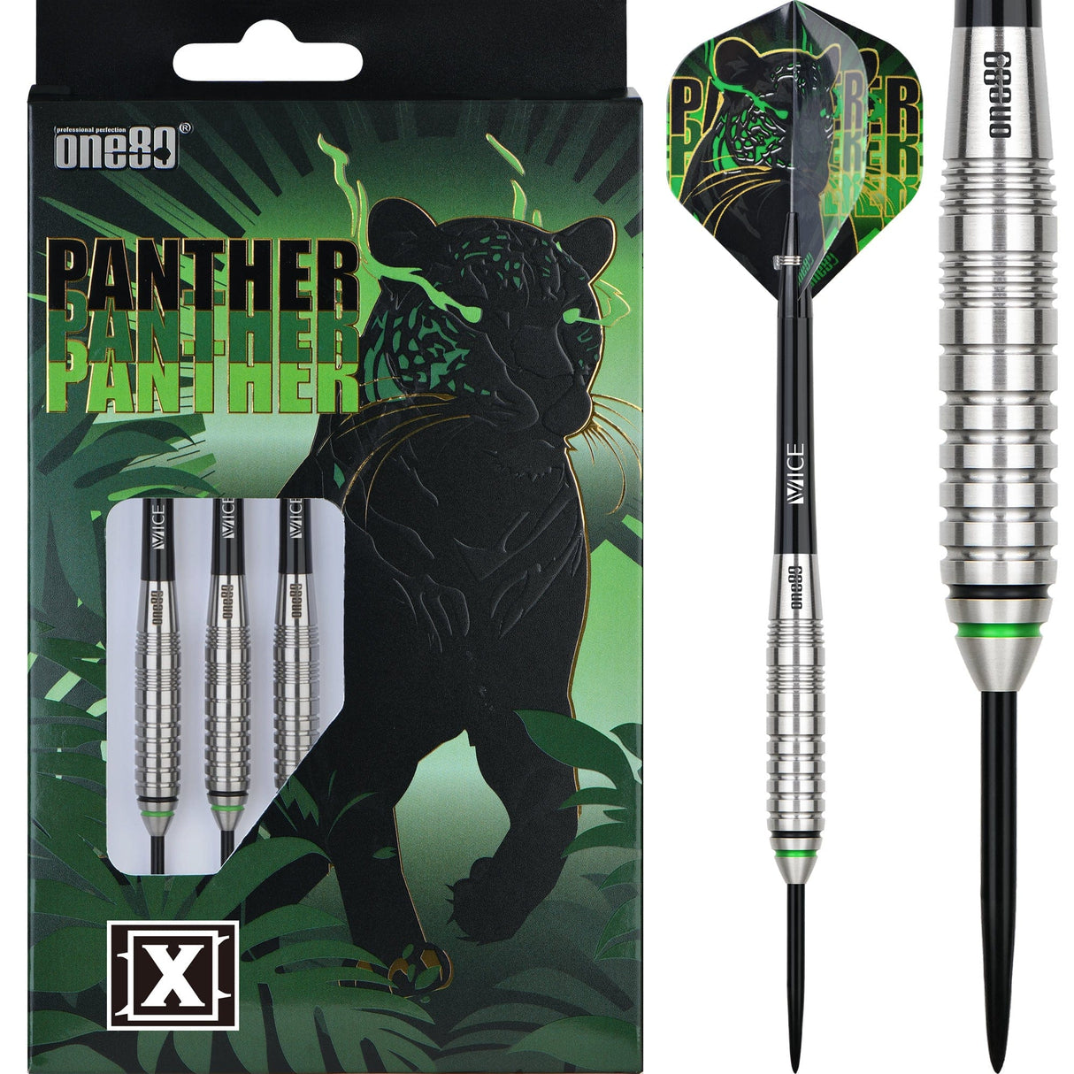 One80 Panther-X Darts - Steel Tip