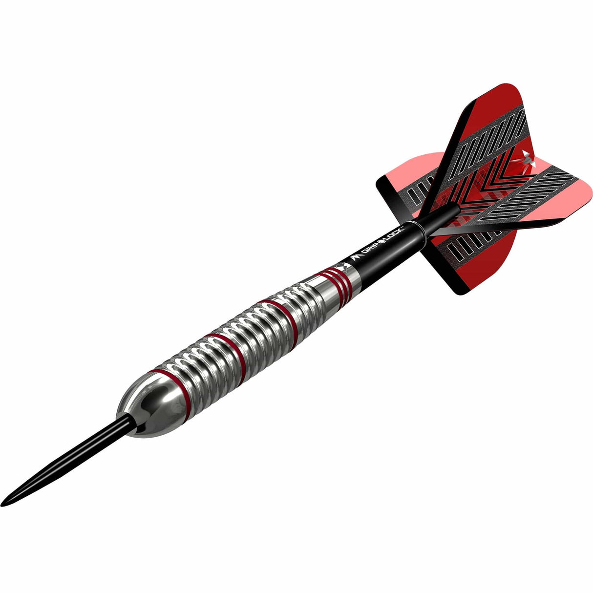 Mission Rogue Darts - Steel Tip - Brass - Silver & Red Coated