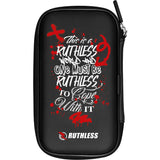 Ruthless Designed EVA Dart Case - Large - Black - One Must Be Ruthless